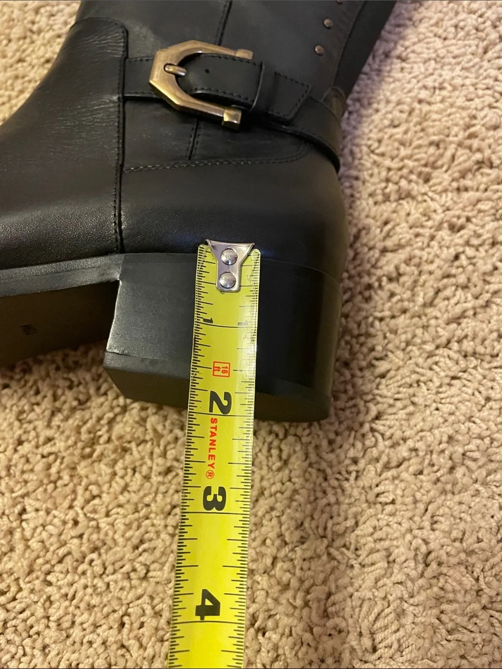 Gibson Latimer Tall Black Over-the-Knee Riding Boots